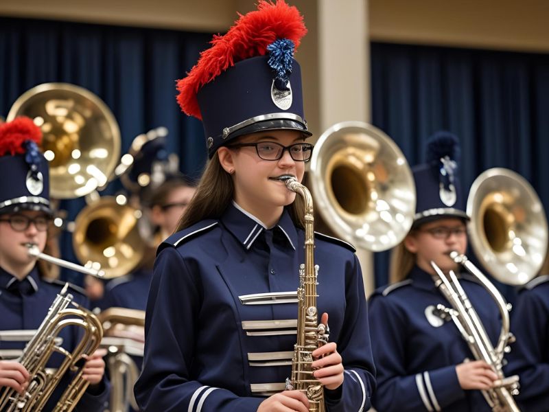 Discover Timeless Craftsmanship: Musical Instruments for School Band, Army Marching Band, Home Decor, and Music Lovers blog pic school band2