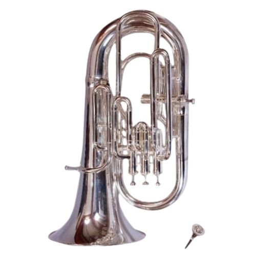 Brass Wind Musical Instruments 4 valve euphonium 5