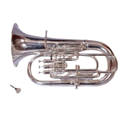 Brass Wind Musical Instruments 4 valve euphonium 6