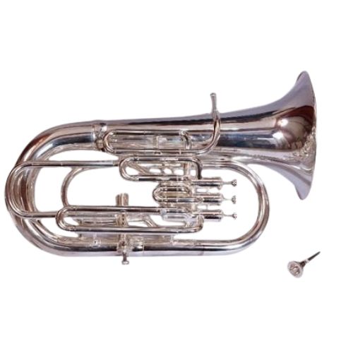 Brass Wind Musical Instruments 4 valve euphonium 7