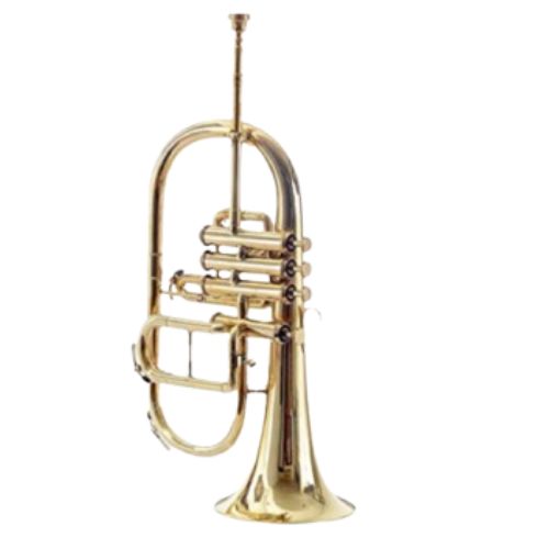 Brass Wind Musical Instruments flugel horn 4 a 3
