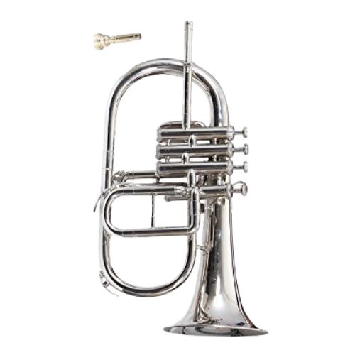 Brass Wind Musical Instruments flugel horn 4 a 7