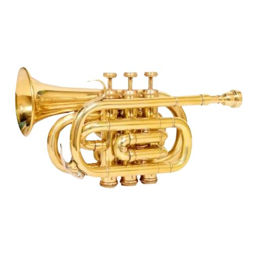 Brass Wind Musical Instruments pocket trumpet brass a 3