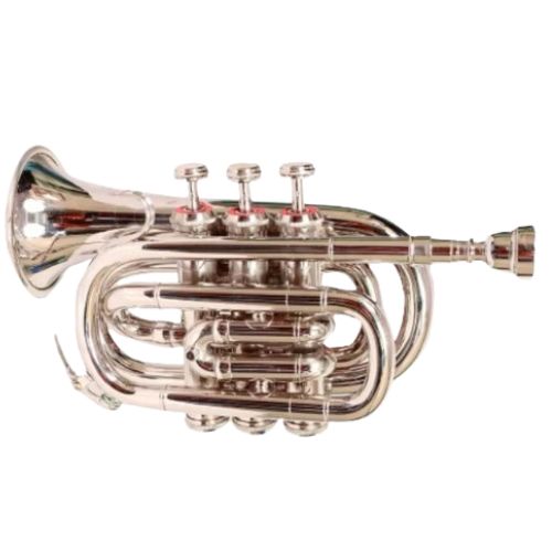 Brass Wind Musical Instruments pocket trumpet brass a 5