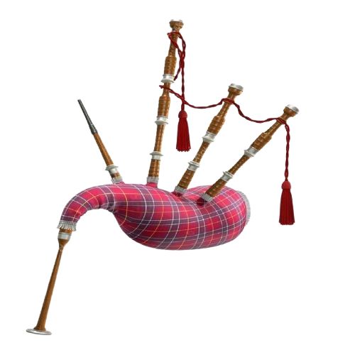 Wood Wind Musical Instruments stylish double color bagpipes 2
