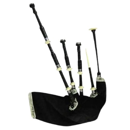 Wood Wind Musical Instruments wood bagpiper black